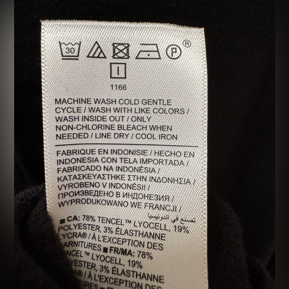 Athleta L Coaster Luxe Recover Sweatshirt, Black - Picture 5 of 7